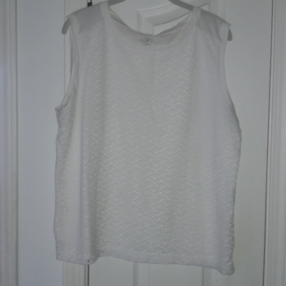 Loft sleeveless shirt